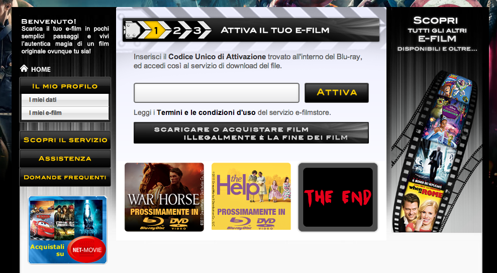 SCARICA E-FILMSTORE NON